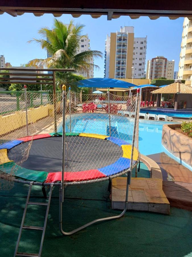 Flat Com Parque Aquatico Aparthotel Caldas Novas Exterior photo
